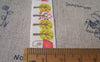 Accessories - 5.46 Yards (5 Meters) Lovely Tree And House Print Cotton Ribbon Label String A2655