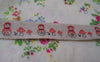 Accessories - 5.46 Yards (5 Meters) Russian Nesting Doll Print Linen Ribbon Label String A2644