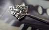 Accessories - 5 Pcs Antique Silver Hairpin Bookmark 19x84mm A6514