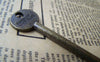 Accessories - 5 Pcs Of Antique Bronze BR1B Key Pendants HEAVY 19x94mm A205