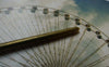 Accessories - 5 Pcs Of Antique Bronze Brass Retro Solid Hair Stick Bun Stick 3x120mm  A5568