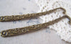 Accessories - 5 Pcs Of Antique Bronze Flower Hook Bookmarks 18x124mm Double Sided A4288