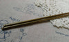 Accessories - 5 Pcs Of Antique Bronze Steel Retro Solid Hair Stick Bun Stick  3x123mm A5654
