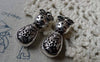 Accessories - 5 Pcs Of Antique Silver 3D Filigree Heart Girl Doll Pendants Charms 11x29mm A6373