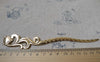 Accessories - 5 Pcs Of Gold Tone Fox Head Bookmarks 23x160mm A6587