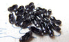 Accessories - 50 Pcs Black Bead Chain Ends Connector Clasps For Bead Chain Sized 2.4mm A2147