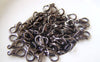 Accessories - 50 Pcs Black Gunmetal Lobster Clasp 10mm A4134