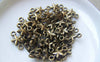 Accessories - 50 Pcs Of Antique Bronze 3D Star Connector Charms 7x14mm A4815