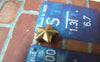 Accessories - 50 Pcs Of Antique Bronze 3D Star Spacer Beads 8mm A4579