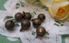 Accessories - 50 Pcs Of Antique Bronze Bells Charms 8mm A3853