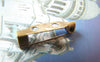 Accessories - 50 Pcs Of Antique Bronze Brooch Back Bar Pins  20mm A4239