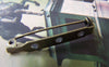 Accessories - 50 Pcs Of Antique Bronze Brooch Back Bar Pins  5x33mm A4240