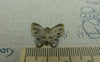Accessories - 50 Pcs Of Antique Bronze Filigree Butterfly Embellishments Stampings  17x21mm A6004