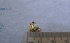 Accessories - 50 Pcs Of Antique Gold Pumpkin Charms 11mm A7596