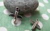 Accessories - 50 Pcs Of Antique Silver 3D Airplane Charms  14x15mm A4722