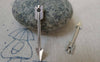 Accessories - 50 Pcs Of Antique Silver Arrow Charms 6x30mm A5940