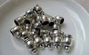 Accessories - 50 Pcs Of Antique Silver Bead Tassel Caps Cord Ends Charms 8x12mm A6493