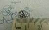 Accessories - 50 Pcs Of Antique Silver Filigree Flower Spacer Bead Caps 11mm A5949