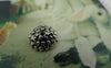 Accessories - 50 Pcs Of Antique Silver Filigree Flower Spacer Bead Caps 11mm A5949