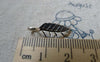Accessories - 50 Pcs Of Antique Silver Leaf Charms 8x15mm  A6344