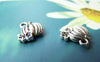 Accessories - 50 Pcs Of Antique Silver Pumpkin Charms 11mm A1041