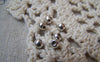 Accessories - 50 Pcs Of Antique Silver Smooth Round Spacer Beads 4mm A5708
