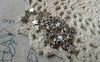 Accessories - 50 Pcs Of Antique Silver Tiny Star Flower Spacer Beads 5x5mm A6571