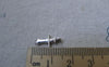 Accessories - 50 Pcs Of Antique Silver Tiny Sword Charms 27.5x33mm A7761