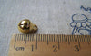 Accessories - 50 Pcs Of Gold Color Bells Jingle Bells Charms 6mm A3850