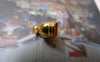 Accessories - 50 Pcs Of Gold Tone Brass Bead Tassel Caps Charms 6x8.5mm A6069