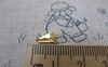 Accessories - 50 Pcs Of Gold Tone Steel Snap On Bail 4x9mm A6714