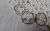 Accessories - 50 Pcs Of Platinum White Gold Tone THICK Brass Seamless Rings 14mm 18gauge A7235