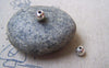 Accessories - 50 Pcs Of Tibetan Silver Antique Silver Round Eye Ball Beads 6mm A4894