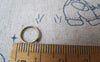 Accessories - 500 Pcs Antique Bronze Iron Jump Rings OD Rings 9mm 22gauge A4499