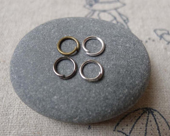 Accessories - 500 Pcs Metal Iron Jump Rings Size 6mm 22gauge Various Color Available