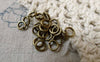 Accessories - 500 Pcs Of Antique Bronze Jump Rings 5mm 19gauge A6241