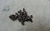 Accessories - 500 Pcs Of Gunmetal Black Brass Crimp Beads 2mm A5672
