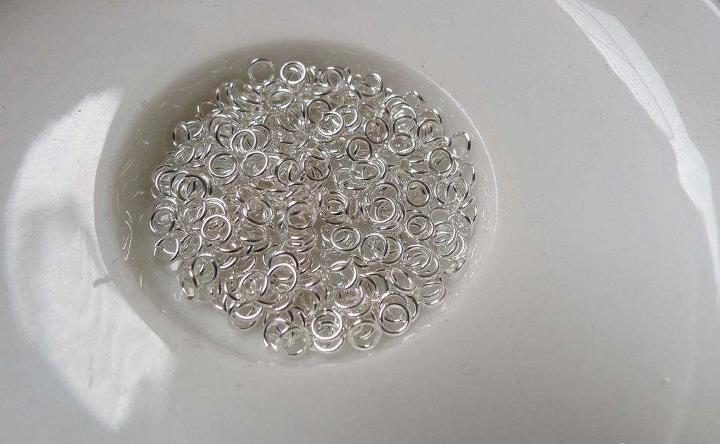 Accessories - 500 Pcs Of Silver Tone Jump Rings Size 3mm 25gauge A6758