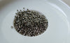 Accessories - 500 Pcs Of Silvery Gray Nickel Tone Brass Crimp Beads 2mm A5666