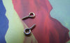 Accessories - 500 Pcs Of Silvery Gray Nickel Tone Mini Screw Eye Pins 4x8mm -------- 19 Gauge A4822