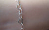 Accessories - 6.6 Ft (2m) Of Silver Tone Brass Flat Heart Link Chain Soldered Links 3x4.3mm A2002