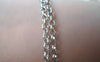 Accessories - 6.6 Ft (2m) Silvery Gray Brass Round Rollo Chain Unsoldered Links  3.8mm  A2005