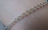 Accessories - 6.6ft (2m) Of Platinum White Gold Tone Brass Curb Chain 3.1mm A4436