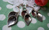 Accessories - 6 Pcs Antique Silver Calla Lily Flower Charms Pendants 14x37mm A955