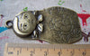 Accessories - 6 Pcs Of Antique Bronze Matryoshka Russian Doll Pendants 39x66mm A689