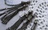 Accessories - 6 Pcs Of Antique Bronze Tassel Mixed Style  A7705