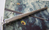Accessories - 6 Pcs Of Antique Silver 3D Heavy Weight Chopsticks Pendants Charms 5x68mm A832