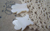 Accessories - 6 Pcs Of Natural Shell Bear Beads Charms 21x25mm A4599