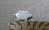 Accessories - 6 Pcs Of Natural Shell Turtle Charms 13x19mm  A6335