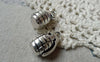 Accessories - 8 Pcs Of Antique Silver Grenade Charms Pendants 23mm  A6279